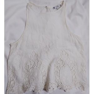 Iris Lace white blouse